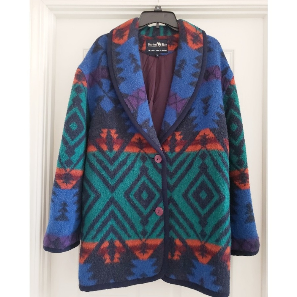 Aztec Vintage Wool Jacket - Hunters Run